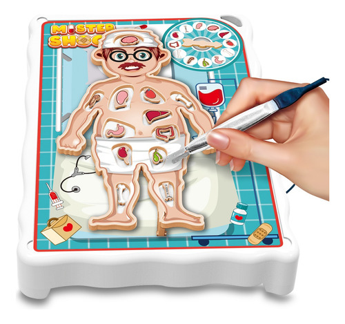 Juego De Mesa Operando Mister Shock 2 Jugadores Next Point
