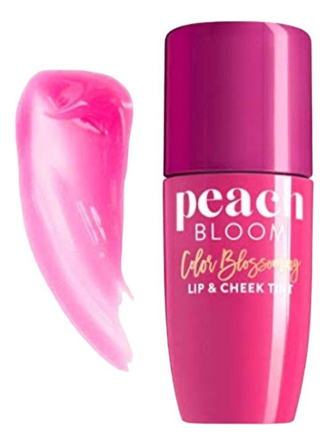 Too Faced Peach Bloom Lip & Cheek Tint 100% Color Guava Glow