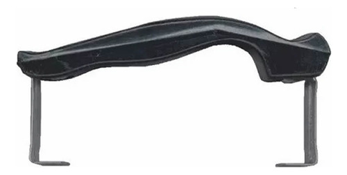 Mango Manija Asa Parrilla Circular Enlozada Negra Jovifel Color Negro