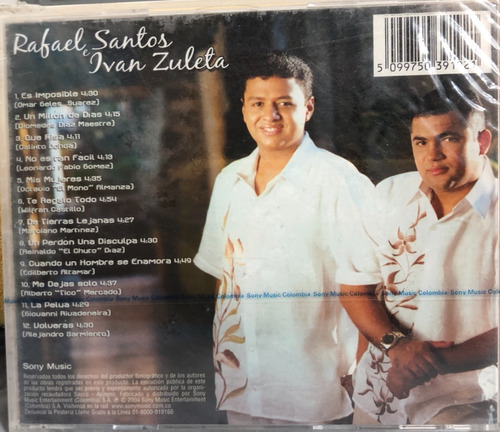 Imagen 2 de 2 de Rafael Santos E Iván Zuleta - Te Regalo Todo