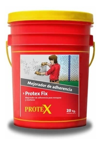 Protex Fix Mejorador De Adherencia P/revoq Y Morteros X 20kg