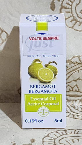 Aceite Esencial De Bergamota (5ml) - Just