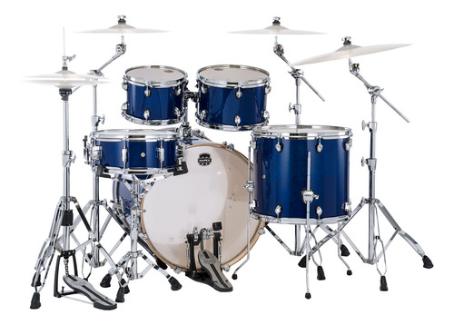 Batería Serie Mars Maple Midnight Blue Mm529sf-5pch-od-s Map Color Azul
