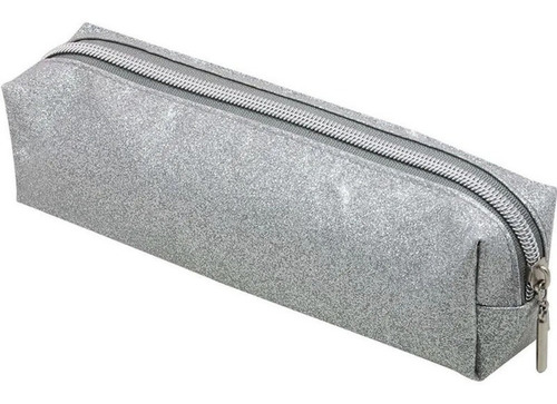 Bolsinha Para Escola Com Glitter Escola Prata