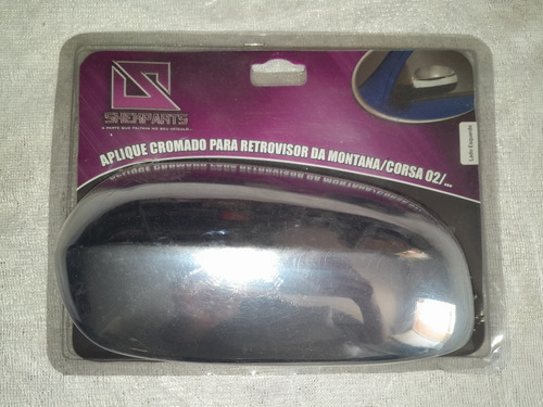 Moldura De Retrovisor Cromada Gm Montana, Corsa