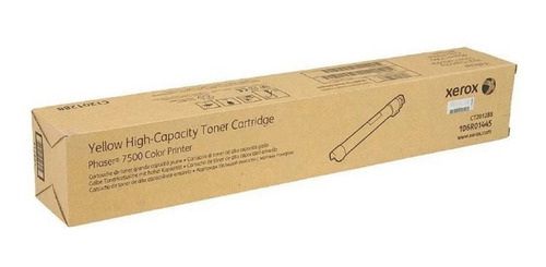 Imagen 1 de 4 de Toner Xerox 106r01445 Amarillo Original Phaser 7500