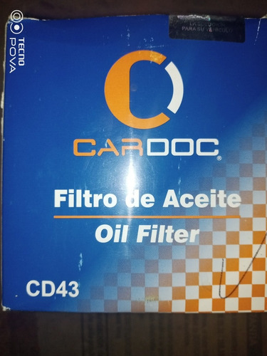 Filtro De Aceite Cd43/dodge Pickup -b200/300/400/500/600