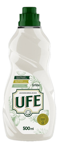 Lava Roupas Líquido Ufe Coco 500ml - 12 Unidades