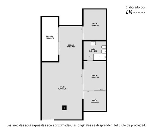 Venta Oficina Palermo Con Cochera Y Patio Apto Vivienda