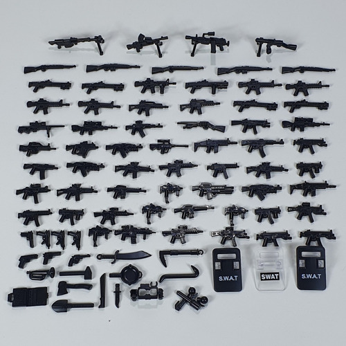 Call Of Duty Mega Construx Atlas Rifle Metralleta Lote Armas 200 (Usado)