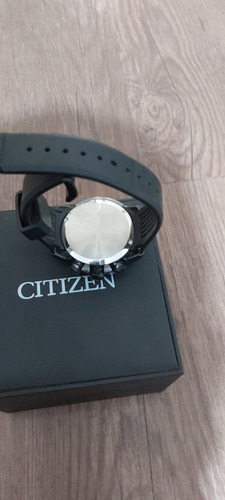 Relógio Citizem Eco Drave Pulseira Borracha Modelo Cronograp