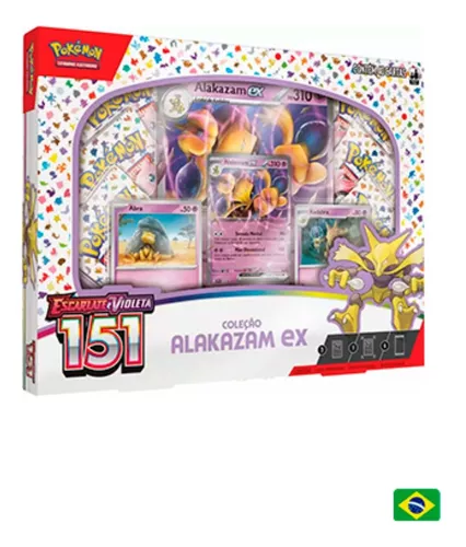 Carta Pokémon Alakazam Ex 25/124 - Português!!!, Produto Masculino Pokémon  Usado 26620032