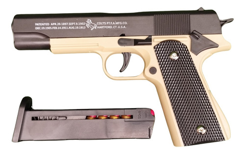 Pistola Colt M1911 Semi Automática Expulsor De Casquillo 