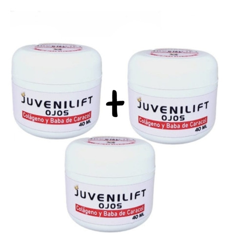 Crema Juvenlift Antiarrugas Y Ojeras Colageno Y Baba Caracol