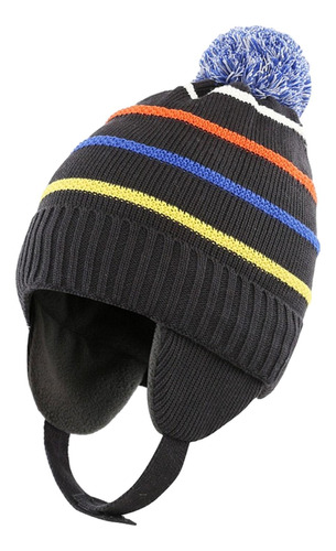 Gorro De Invierno Para Bebé, Gorro De Punto A Prueba De