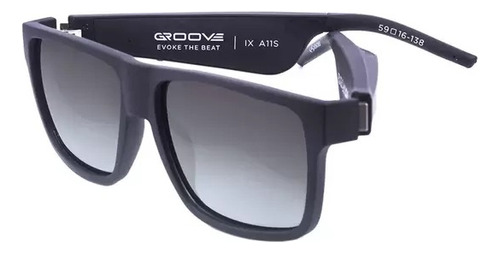 Óculos De Sol Evoke The Beat Groove Ix A11s Matte Black/gray