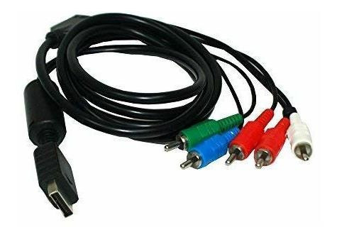 Imagen 1 de 2 de Cable De Audio Y Video Component Av Para Ps3 Ps2