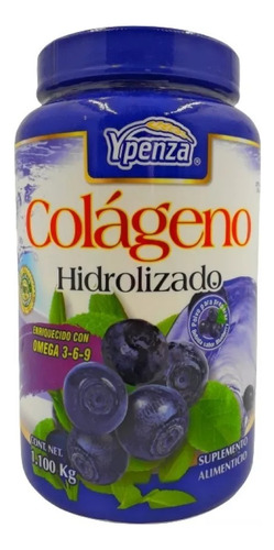 Colágeno Hidrolizado Enriquecido Blueberry Ypenza 1.1 Kg