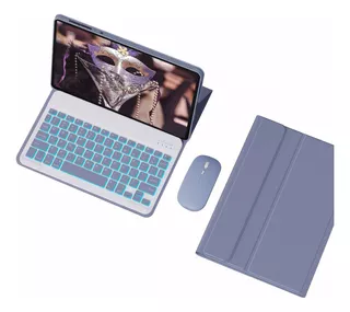 Capa Para Galaxy Tab S8 , Teclado Retroiluminado E Mouse