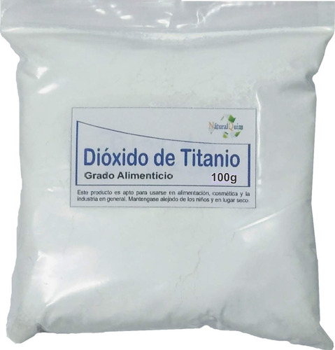 Dioxido D Titanio Alimeticio X100 - Unidad a $11800