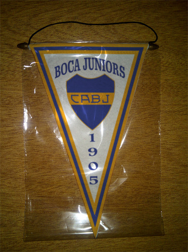 Banderin Paño 37cm Boca Juniors Modelo 29