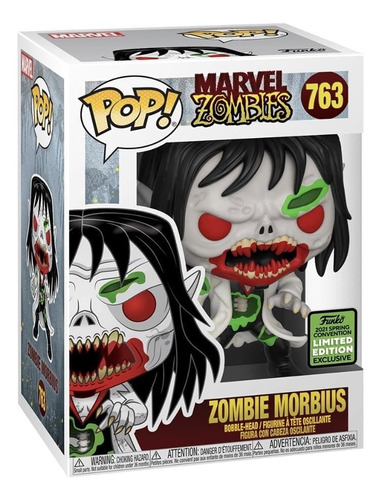 Funko Pop Marvel Zombies Zombie Morbius #763 2021 Convention