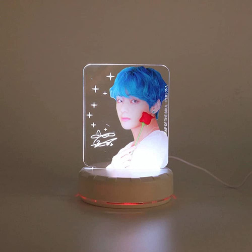 Aopostall Kpop V Map Of The Soul : Persona Night Light Color