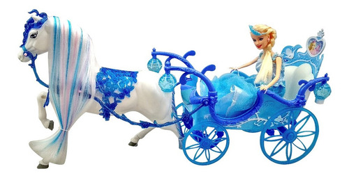 Princesa Con Caballo Y Carruaje - Modelo 2 -  Oferta Tutti