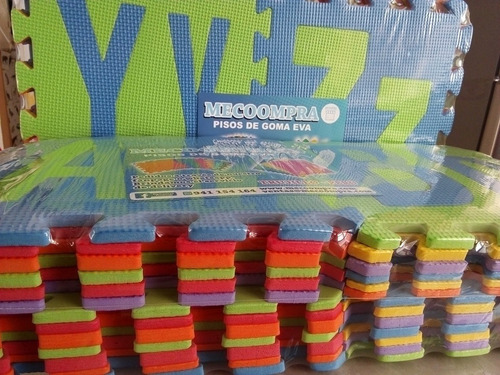 Imagen 4 de 8 de Paquete De 26 Pisos De Goma Eva Para Infantes Y Bebes