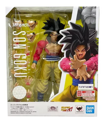 Boneco Sh Figuarts Goku Super Saiyan 4 Sayajin Ssj4 Dragon