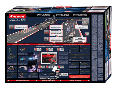 Autorama Carrera Digital Fast And Fabulous 7,3 1/32 2 Carros