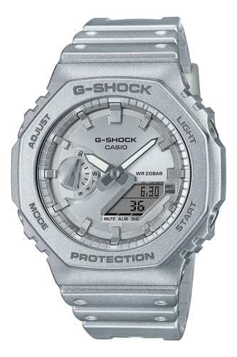 G-shock Ga2100ff-8a Gris Talla Única