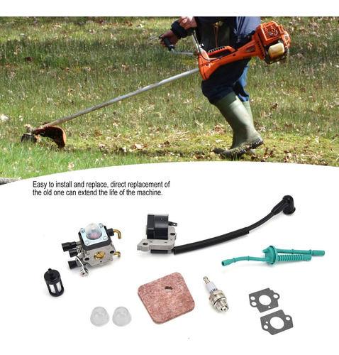 Kit De Carburador Bobina De Encendido For Stihl Fs55 Fs38 F
