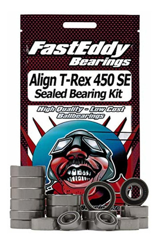 Fasteddy Bearings Align T-rex 450 Se Sealed