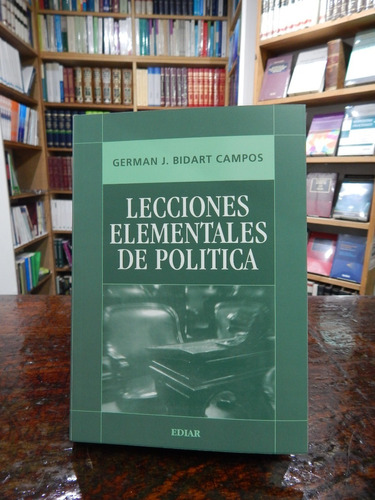Bidart Campos Lecciones Elementales De Política