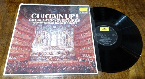 Curtain Up Great Opera Overtures Disco Lp Vinilo Alemania