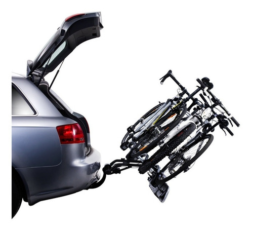 Imagem 4 de 4 de Suporte Transbike P/ Engate 3 Bicicletas Euroride 943 Thule