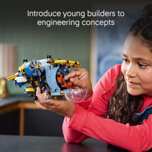 Juguete De Construcción Lego Technic Deep-sea Research Subma