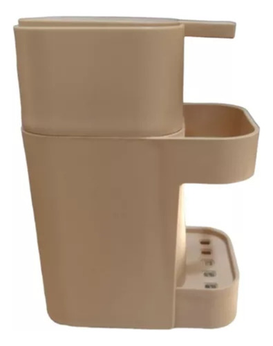 Dispensador De Jabón Liquido Cocina C/porta Esponja Soprano