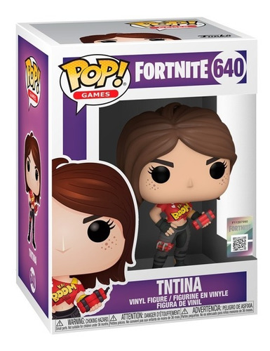 Figura De Acción Fortnite Tntina De Funko Pop! Games 640 