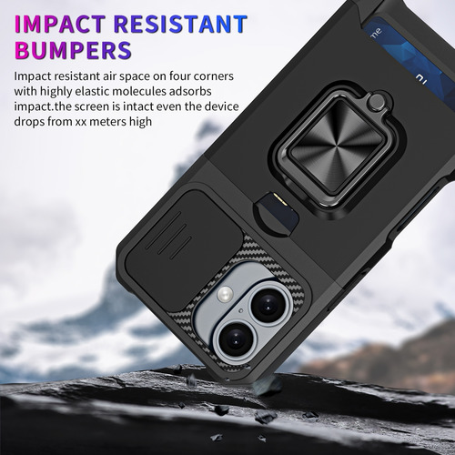 Funda Premium Para Motorola G Power 2023/5g 2024 A Prueba De Golpes, Tarjetero, Cámara Deslizante