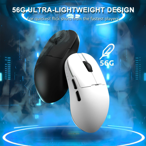 A.jazz Aj159apex 8khz Gaming Mouse Ultralight 56g Con Pantal