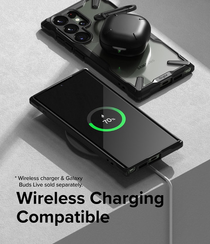 Imagen 6 de 6 de Funda Para Samsung S23 Ultra Ringke Fusion X Anti Impacto