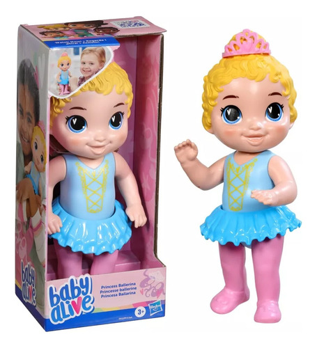 Boneca Baby Alive Princesa Bailarina Loira - Hasbro F9122