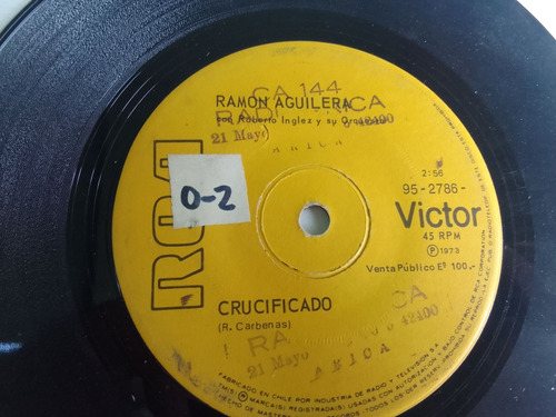 Vinilo Single Ramón Aguilera 