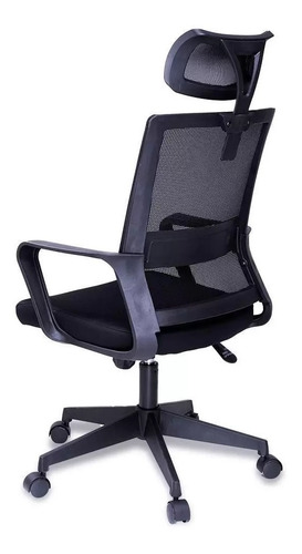 Cadeira Maxprint Office Martinelli Preto Ergonômica Preto Preto