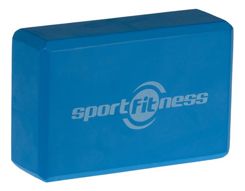 Cubo De Yoga Tpe Espuma Pilates Entrenamiento Sport Fitness Color Azul