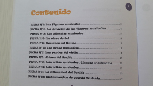 Imagen 7 de 8 de Cuaderno De Teoria Musical Para Violin - Volumen 1