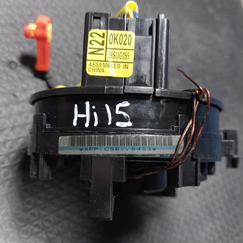 Cinta Anillo Espiral Airbag Sin Comando Hilux 5/15 Original