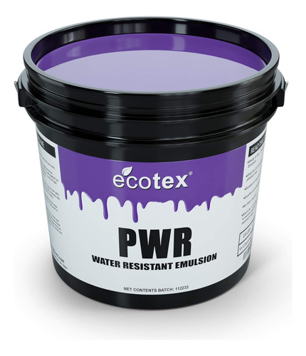 Emulsión De Serigrafía Ecotex® Pwr (gallón 128oz.) ...